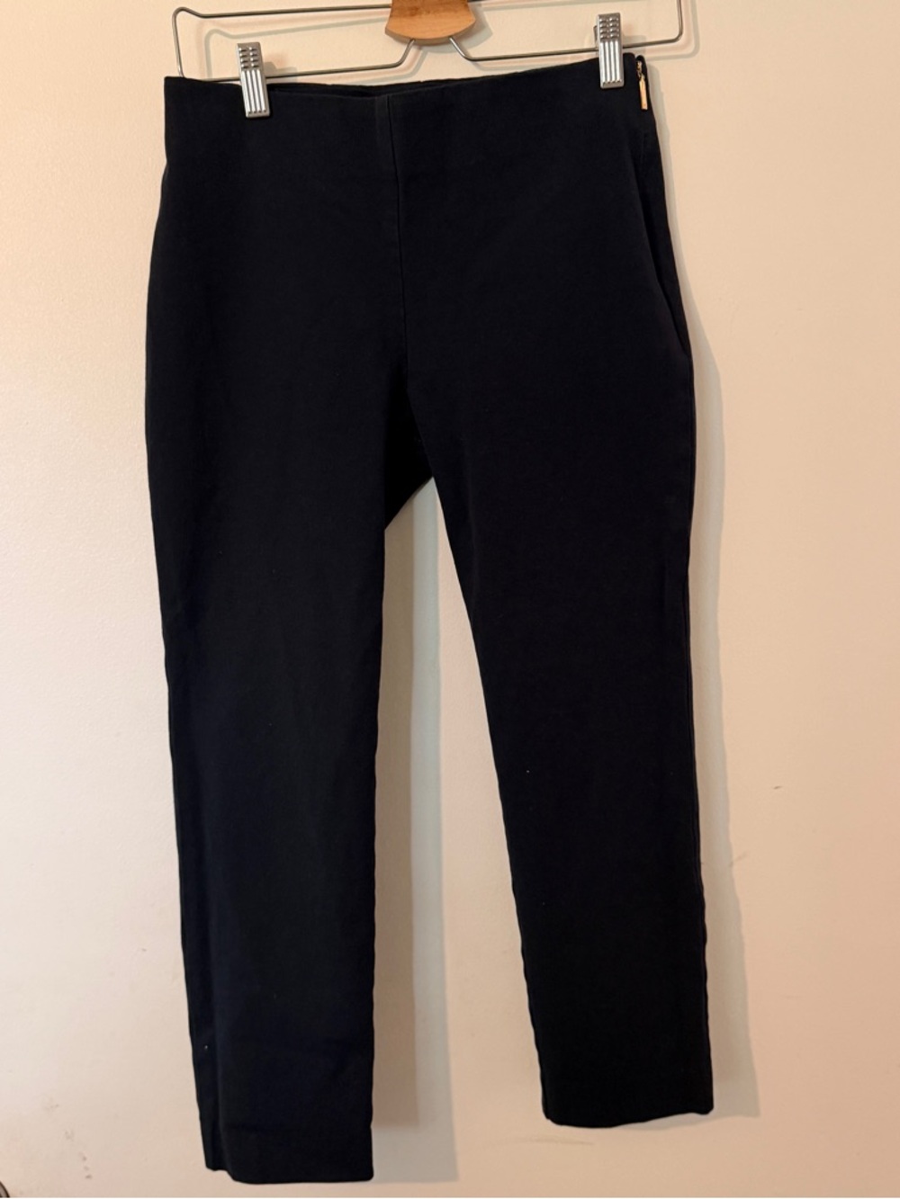 Lauren Ralph Lauren Ponte Side-Zip Ankle Pants